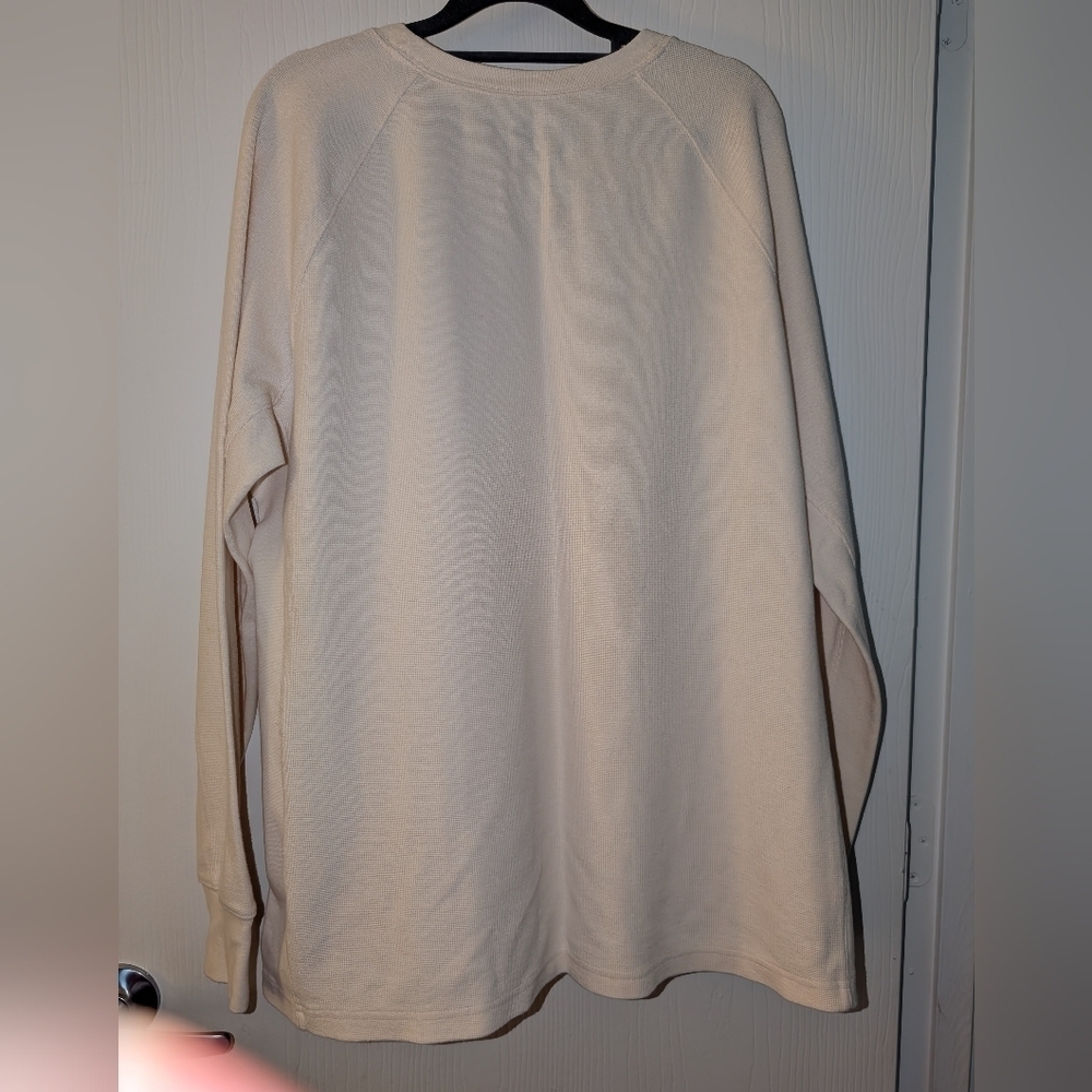 Duluth Men's Cream Long Sleeve Shirt XXL - Picture 3 of 3